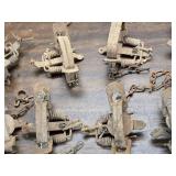Lot of 18 Leg Hold Traps