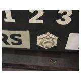 Vintage School Scoreboard - Was working after removal, needs electrical work to get fired back up