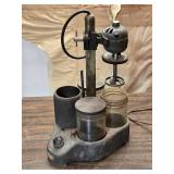 Vintage L&R Master Precision Watchmaker Watch Cleaning Machine with Jars