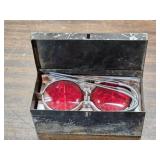 Vintage Road Side Emergency Reflectors and Flags