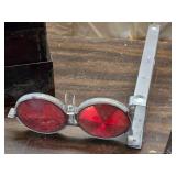 Vintage Road Side Emergency Reflectors and Flags