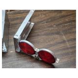 Vintage Road Side Emergency Reflectors and Flags