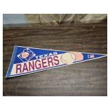 Vintage Texas Rangers Penant