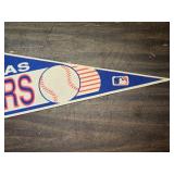 Vintage Texas Rangers Penant
