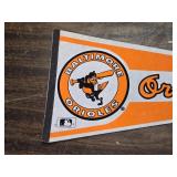 Vintage Baltimore Orioles Penant