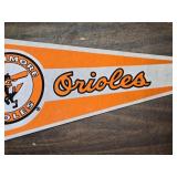 Vintage Baltimore Orioles Penant