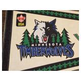 Minnesota Timberwolves Banner Run with the Pack