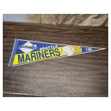 Vintage Seattle Mariners MLB Pennant