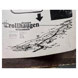 1968 Trollhaugen, WI Country Western Music Fest Poster - Slim Whitman and More