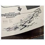 1968 Trollhaugen, WI Country Western Music Fest Poster - Slim Whitman and More