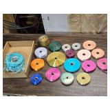 Lot of Various Colors of Ribbon for Crafts and Designs