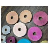 Lot of Various Colors of Ribbon for Crafts and Designs