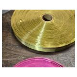 Lot of Various Colors of Ribbon for Crafts and Designs