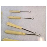 Antique Grooming Set Tools and Vintage Combs