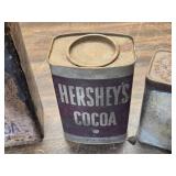 Various Household and Spice Tins