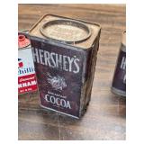 Various Household and Spice Tins