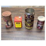 Vintage Baking Powder and Antiseptic Packages