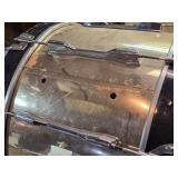 Yamaha Marching Bass Drum with Black Resonant Head