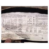 Vintage Aircraft Life Vest with CO2 Inflation System