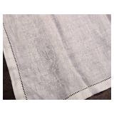 Vintage Cloth Table Napkins with Ornate Design