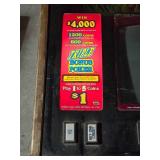 Vintage Triple Bonus Poker with 15 Tokens - Turns on but the screen doesn