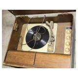 RCA Victor Cabinet Turn Table with One Removable Speaker