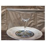 Set of 3 DIY Tiered Serving Platters Using Collectable Plates from Various States - One needs to be re-glued