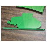Large John Deere Mailbox - May need additional fasteners