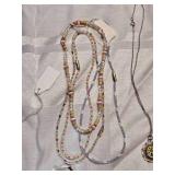 Assorted Vintage and Costume Jewelry Necklace and Bracelet Lot