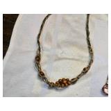 Assorted Lot of Necklaces with Stone and Stone Like Charms