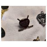Necklaces, Earrings, Lapel Pins and Others