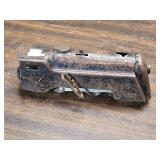 Vintage Metal Wind Up Train - Missing Some Wheels