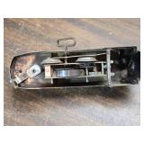 Vintage Metal Wind Up Train - Missing Some Wheels
