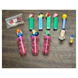 Lot of Pez and M&M Dispensers