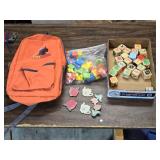 Freebirds Backpack, Variety of Different Blocks