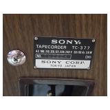 Vintage Sony Tapecorder TC-377 - Powers On