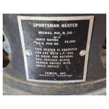 The Sportsman Propane Heater Model S-20 by Temco