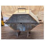 Steel Charcoal or Wood Grill