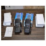 Lot of 2 New in Box Realistic TRC-91 Walkie Talkies