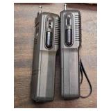 Lot of 2 New in Box Realistic TRC-91 Walkie Talkies