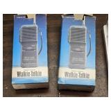 Lot of 2 New in Box Realistic TRC-91 Walkie Talkies