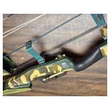 Old Bear Compound Bow and Old Fiberglass Recurve Bow