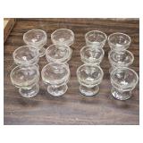 Lot of 12 Crystal Glasses