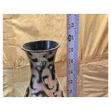 Tall Metal Vase