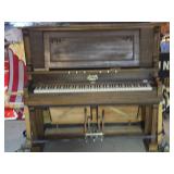 Beckwith Cabinet Grand Pump Organ - Working Condition