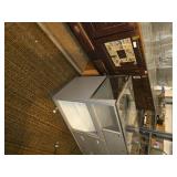 48" Wide Glass Retail Display with Light Fixture Inside
