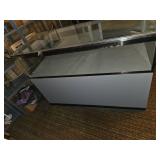 48" Wide Glass Retail Display with Light Fixture Inside