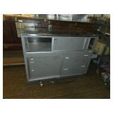 48" Wide Glass Retail Display with Light Fixture Inside