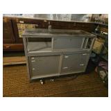 48" Wide Glass Retail Display with Light Fixture Inside