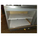 60" Wide Glass Retail Display with Light Fixture Inside